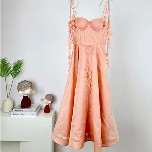 Zimmermann wonderland Dress NWT size 2